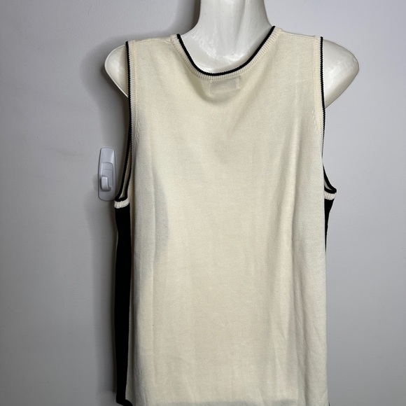 Kathy Levine By Request | 2 Piece Set Zip Up Knit and Sleeveless Knit Top Medium - Picture 9 of 11